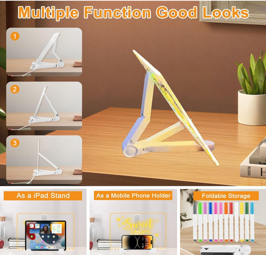 3D LED Light Glass Acrylic Writing pad