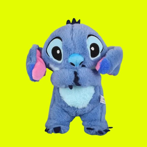 Musical Breathing Stitch Soft Toy
