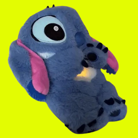 Musical Breathing Stitch Soft Toy