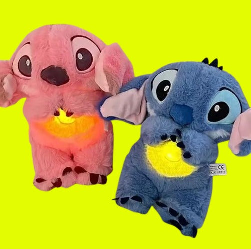 Musical Breathing Stitch Soft Toy
